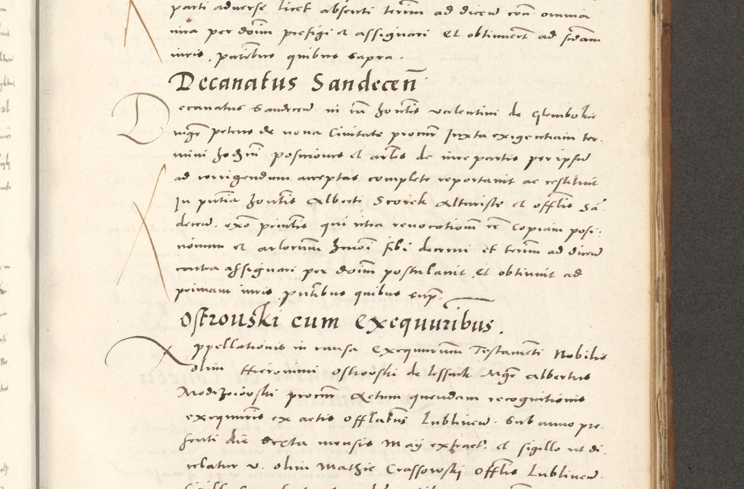 Zdjęcie nr 782 dla obiektu archiwalnego: Acta actorum, sententiarum tam diffinitivarum quam interloquutoriarum, decretorum, obligationum, quietationum et constitutionum procuratorum coram reverendo domino Andrea Przeczlauski scholastico vicarioque in spiritualibus generali Cracoviensi, ad annum Domini millesimum quingentesimum sexagesimum primum, cuius inditio quarta, pontidicatus Pii quarti, annus secundus, poeliciter sequuntur