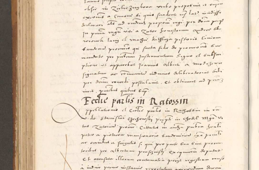 Zdjęcie nr 775 dla obiektu archiwalnego: Acta actorum, sententiarum tam diffinitivarum quam interloquutoriarum, decretorum, obligationum, quietationum et constitutionum procuratorum coram reverendo domino Andrea Przeczlauski scholastico vicarioque in spiritualibus generali Cracoviensi, ad annum Domini millesimum quingentesimum sexagesimum primum, cuius inditio quarta, pontidicatus Pii quarti, annus secundus, poeliciter sequuntur