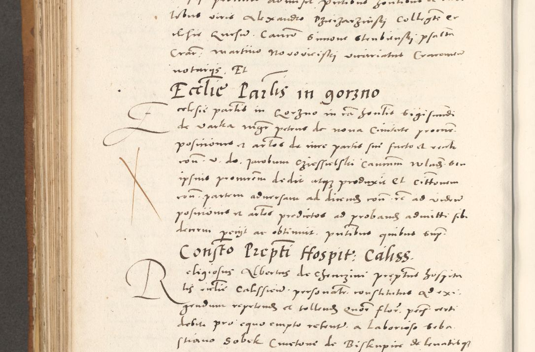 Zdjęcie nr 759 dla obiektu archiwalnego: Acta actorum, sententiarum tam diffinitivarum quam interloquutoriarum, decretorum, obligationum, quietationum et constitutionum procuratorum coram reverendo domino Andrea Przeczlauski scholastico vicarioque in spiritualibus generali Cracoviensi, ad annum Domini millesimum quingentesimum sexagesimum primum, cuius inditio quarta, pontidicatus Pii quarti, annus secundus, poeliciter sequuntur