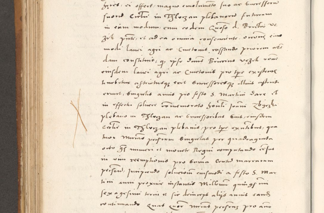 Zdjęcie nr 757 dla obiektu archiwalnego: Acta actorum, sententiarum tam diffinitivarum quam interloquutoriarum, decretorum, obligationum, quietationum et constitutionum procuratorum coram reverendo domino Andrea Przeczlauski scholastico vicarioque in spiritualibus generali Cracoviensi, ad annum Domini millesimum quingentesimum sexagesimum primum, cuius inditio quarta, pontidicatus Pii quarti, annus secundus, poeliciter sequuntur