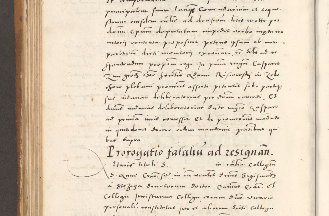Zdjęcie nr 745 dla obiektu archiwalnego: Acta actorum, sententiarum tam diffinitivarum quam interloquutoriarum, decretorum, obligationum, quietationum et constitutionum procuratorum coram reverendo domino Andrea Przeczlauski scholastico vicarioque in spiritualibus generali Cracoviensi, ad annum Domini millesimum quingentesimum sexagesimum primum, cuius inditio quarta, pontidicatus Pii quarti, annus secundus, poeliciter sequuntur