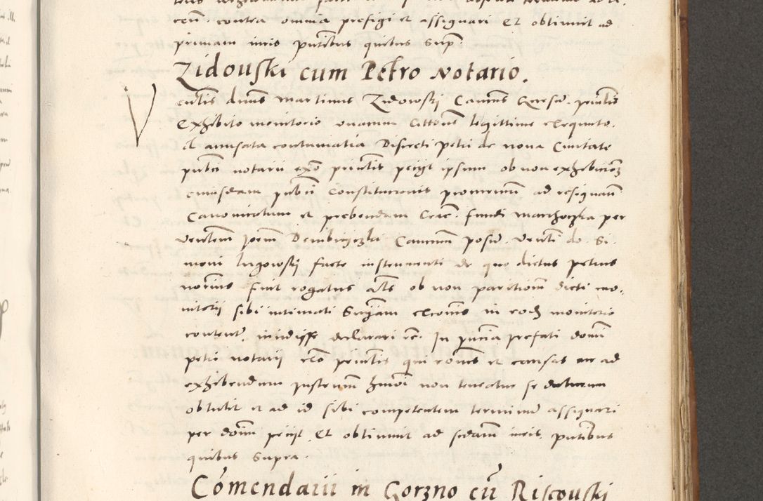 Zdjęcie nr 744 dla obiektu archiwalnego: Acta actorum, sententiarum tam diffinitivarum quam interloquutoriarum, decretorum, obligationum, quietationum et constitutionum procuratorum coram reverendo domino Andrea Przeczlauski scholastico vicarioque in spiritualibus generali Cracoviensi, ad annum Domini millesimum quingentesimum sexagesimum primum, cuius inditio quarta, pontidicatus Pii quarti, annus secundus, poeliciter sequuntur