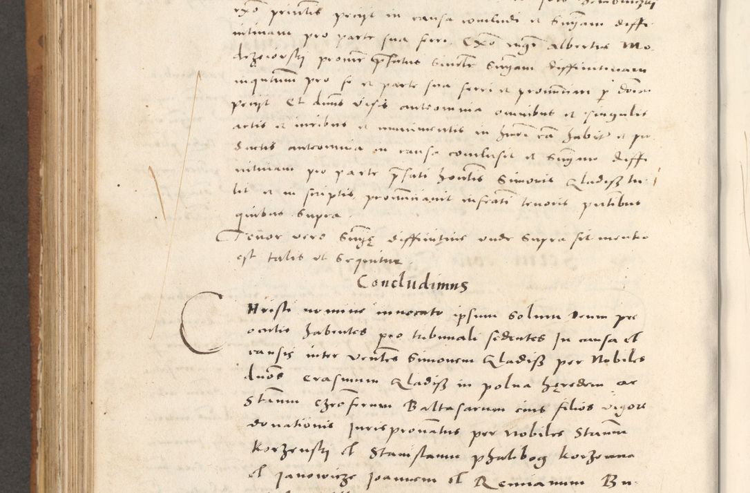 Zdjęcie nr 741 dla obiektu archiwalnego: Acta actorum, sententiarum tam diffinitivarum quam interloquutoriarum, decretorum, obligationum, quietationum et constitutionum procuratorum coram reverendo domino Andrea Przeczlauski scholastico vicarioque in spiritualibus generali Cracoviensi, ad annum Domini millesimum quingentesimum sexagesimum primum, cuius inditio quarta, pontidicatus Pii quarti, annus secundus, poeliciter sequuntur