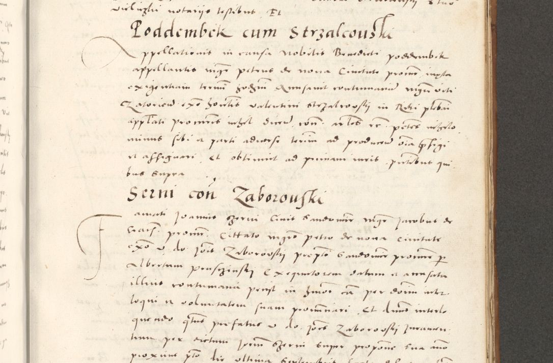 Zdjęcie nr 740 dla obiektu archiwalnego: Acta actorum, sententiarum tam diffinitivarum quam interloquutoriarum, decretorum, obligationum, quietationum et constitutionum procuratorum coram reverendo domino Andrea Przeczlauski scholastico vicarioque in spiritualibus generali Cracoviensi, ad annum Domini millesimum quingentesimum sexagesimum primum, cuius inditio quarta, pontidicatus Pii quarti, annus secundus, poeliciter sequuntur