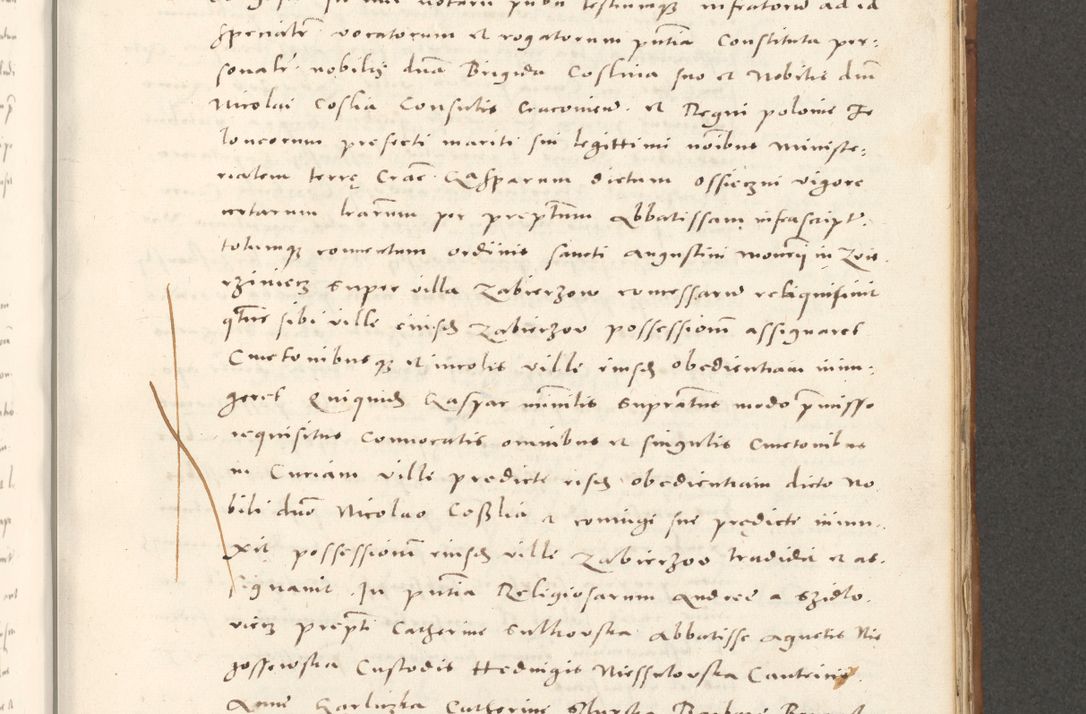 Zdjęcie nr 738 dla obiektu archiwalnego: Acta actorum, sententiarum tam diffinitivarum quam interloquutoriarum, decretorum, obligationum, quietationum et constitutionum procuratorum coram reverendo domino Andrea Przeczlauski scholastico vicarioque in spiritualibus generali Cracoviensi, ad annum Domini millesimum quingentesimum sexagesimum primum, cuius inditio quarta, pontidicatus Pii quarti, annus secundus, poeliciter sequuntur