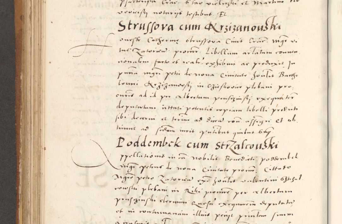 Zdjęcie nr 727 dla obiektu archiwalnego: Acta actorum, sententiarum tam diffinitivarum quam interloquutoriarum, decretorum, obligationum, quietationum et constitutionum procuratorum coram reverendo domino Andrea Przeczlauski scholastico vicarioque in spiritualibus generali Cracoviensi, ad annum Domini millesimum quingentesimum sexagesimum primum, cuius inditio quarta, pontidicatus Pii quarti, annus secundus, poeliciter sequuntur