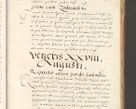 Zdjęcie nr 722 dla obiektu archiwalnego: Acta actorum, sententiarum tam diffinitivarum quam interloquutoriarum, decretorum, obligationum, quietationum et constitutionum procuratorum coram reverendo domino Andrea Przeczlauski scholastico vicarioque in spiritualibus generali Cracoviensi, ad annum Domini millesimum quingentesimum sexagesimum primum, cuius inditio quarta, pontidicatus Pii quarti, annus secundus, poeliciter sequuntur