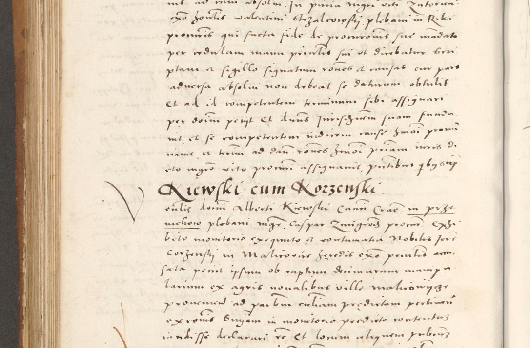 Zdjęcie nr 717 dla obiektu archiwalnego: Acta actorum, sententiarum tam diffinitivarum quam interloquutoriarum, decretorum, obligationum, quietationum et constitutionum procuratorum coram reverendo domino Andrea Przeczlauski scholastico vicarioque in spiritualibus generali Cracoviensi, ad annum Domini millesimum quingentesimum sexagesimum primum, cuius inditio quarta, pontidicatus Pii quarti, annus secundus, poeliciter sequuntur