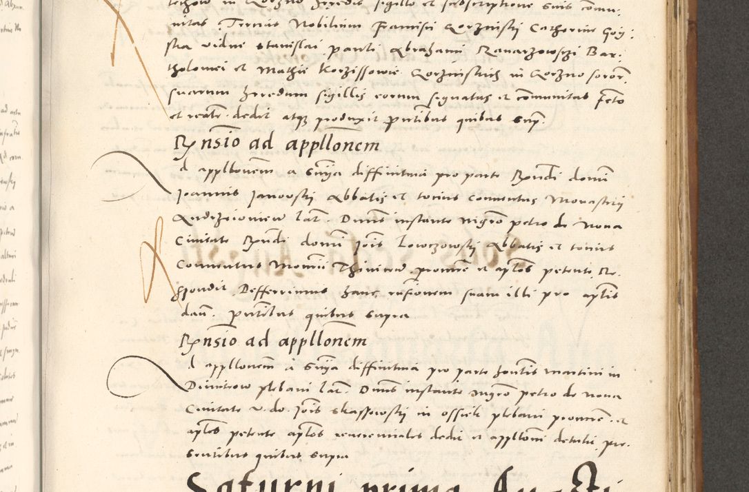 Zdjęcie nr 710 dla obiektu archiwalnego: Acta actorum, sententiarum tam diffinitivarum quam interloquutoriarum, decretorum, obligationum, quietationum et constitutionum procuratorum coram reverendo domino Andrea Przeczlauski scholastico vicarioque in spiritualibus generali Cracoviensi, ad annum Domini millesimum quingentesimum sexagesimum primum, cuius inditio quarta, pontidicatus Pii quarti, annus secundus, poeliciter sequuntur