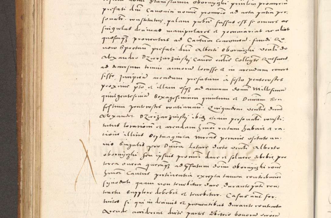 Zdjęcie nr 705 dla obiektu archiwalnego: Acta actorum, sententiarum tam diffinitivarum quam interloquutoriarum, decretorum, obligationum, quietationum et constitutionum procuratorum coram reverendo domino Andrea Przeczlauski scholastico vicarioque in spiritualibus generali Cracoviensi, ad annum Domini millesimum quingentesimum sexagesimum primum, cuius inditio quarta, pontidicatus Pii quarti, annus secundus, poeliciter sequuntur