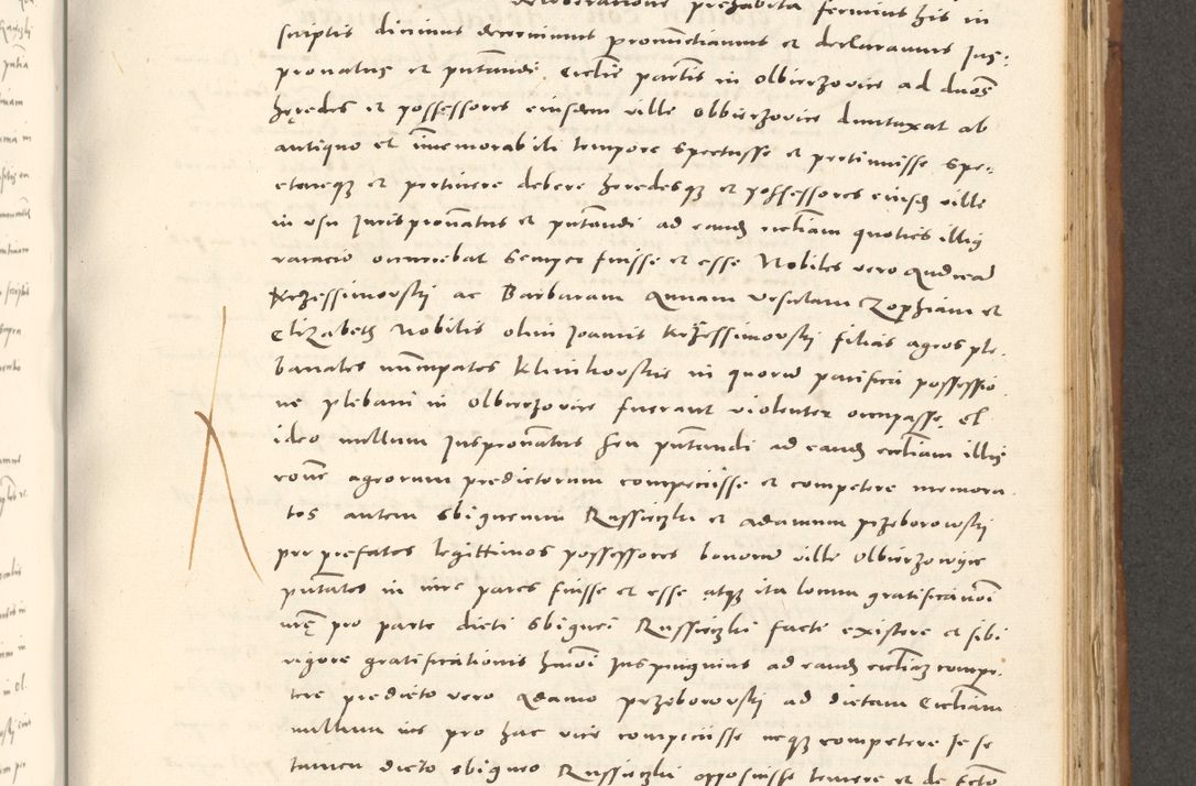 Zdjęcie nr 690 dla obiektu archiwalnego: Acta actorum, sententiarum tam diffinitivarum quam interloquutoriarum, decretorum, obligationum, quietationum et constitutionum procuratorum coram reverendo domino Andrea Przeczlauski scholastico vicarioque in spiritualibus generali Cracoviensi, ad annum Domini millesimum quingentesimum sexagesimum primum, cuius inditio quarta, pontidicatus Pii quarti, annus secundus, poeliciter sequuntur
