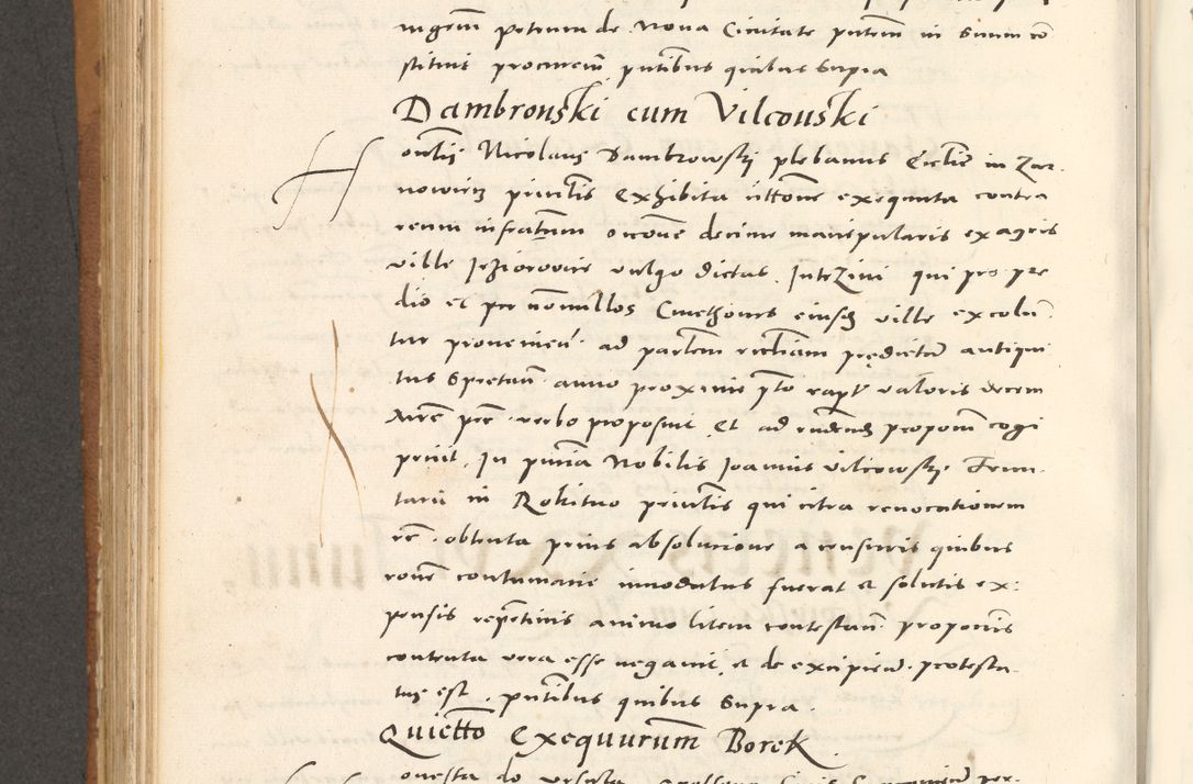Zdjęcie nr 673 dla obiektu archiwalnego: Acta actorum, sententiarum tam diffinitivarum quam interloquutoriarum, decretorum, obligationum, quietationum et constitutionum procuratorum coram reverendo domino Andrea Przeczlauski scholastico vicarioque in spiritualibus generali Cracoviensi, ad annum Domini millesimum quingentesimum sexagesimum primum, cuius inditio quarta, pontidicatus Pii quarti, annus secundus, poeliciter sequuntur