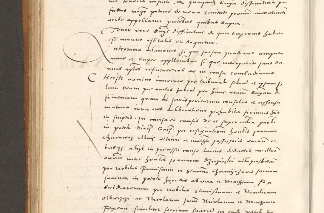 Zdjęcie nr 665 dla obiektu archiwalnego: Acta actorum, sententiarum tam diffinitivarum quam interloquutoriarum, decretorum, obligationum, quietationum et constitutionum procuratorum coram reverendo domino Andrea Przeczlauski scholastico vicarioque in spiritualibus generali Cracoviensi, ad annum Domini millesimum quingentesimum sexagesimum primum, cuius inditio quarta, pontidicatus Pii quarti, annus secundus, poeliciter sequuntur