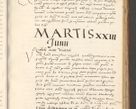 Zdjęcie nr 664 dla obiektu archiwalnego: Acta actorum, sententiarum tam diffinitivarum quam interloquutoriarum, decretorum, obligationum, quietationum et constitutionum procuratorum coram reverendo domino Andrea Przeczlauski scholastico vicarioque in spiritualibus generali Cracoviensi, ad annum Domini millesimum quingentesimum sexagesimum primum, cuius inditio quarta, pontidicatus Pii quarti, annus secundus, poeliciter sequuntur