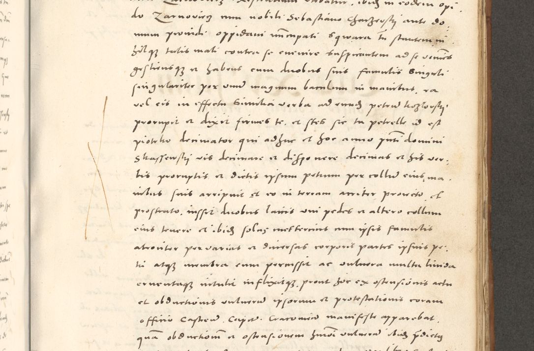 Zdjęcie nr 652 dla obiektu archiwalnego: Acta actorum, sententiarum tam diffinitivarum quam interloquutoriarum, decretorum, obligationum, quietationum et constitutionum procuratorum coram reverendo domino Andrea Przeczlauski scholastico vicarioque in spiritualibus generali Cracoviensi, ad annum Domini millesimum quingentesimum sexagesimum primum, cuius inditio quarta, pontidicatus Pii quarti, annus secundus, poeliciter sequuntur