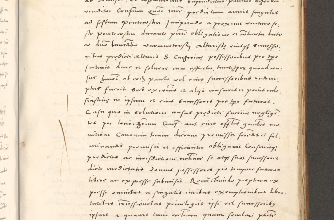Zdjęcie nr 648 dla obiektu archiwalnego: Acta actorum, sententiarum tam diffinitivarum quam interloquutoriarum, decretorum, obligationum, quietationum et constitutionum procuratorum coram reverendo domino Andrea Przeczlauski scholastico vicarioque in spiritualibus generali Cracoviensi, ad annum Domini millesimum quingentesimum sexagesimum primum, cuius inditio quarta, pontidicatus Pii quarti, annus secundus, poeliciter sequuntur