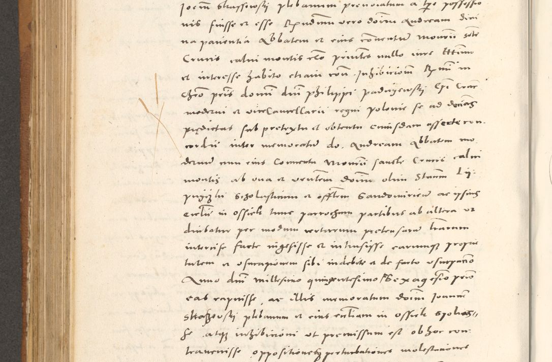 Zdjęcie nr 645 dla obiektu archiwalnego: Acta actorum, sententiarum tam diffinitivarum quam interloquutoriarum, decretorum, obligationum, quietationum et constitutionum procuratorum coram reverendo domino Andrea Przeczlauski scholastico vicarioque in spiritualibus generali Cracoviensi, ad annum Domini millesimum quingentesimum sexagesimum primum, cuius inditio quarta, pontidicatus Pii quarti, annus secundus, poeliciter sequuntur