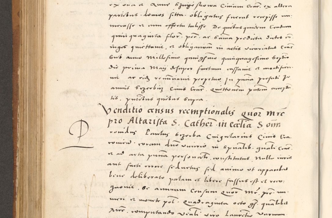Zdjęcie nr 647 dla obiektu archiwalnego: Acta actorum, sententiarum tam diffinitivarum quam interloquutoriarum, decretorum, obligationum, quietationum et constitutionum procuratorum coram reverendo domino Andrea Przeczlauski scholastico vicarioque in spiritualibus generali Cracoviensi, ad annum Domini millesimum quingentesimum sexagesimum primum, cuius inditio quarta, pontidicatus Pii quarti, annus secundus, poeliciter sequuntur