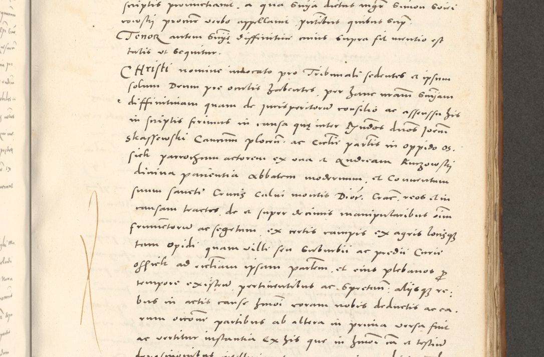 Zdjęcie nr 644 dla obiektu archiwalnego: Acta actorum, sententiarum tam diffinitivarum quam interloquutoriarum, decretorum, obligationum, quietationum et constitutionum procuratorum coram reverendo domino Andrea Przeczlauski scholastico vicarioque in spiritualibus generali Cracoviensi, ad annum Domini millesimum quingentesimum sexagesimum primum, cuius inditio quarta, pontidicatus Pii quarti, annus secundus, poeliciter sequuntur