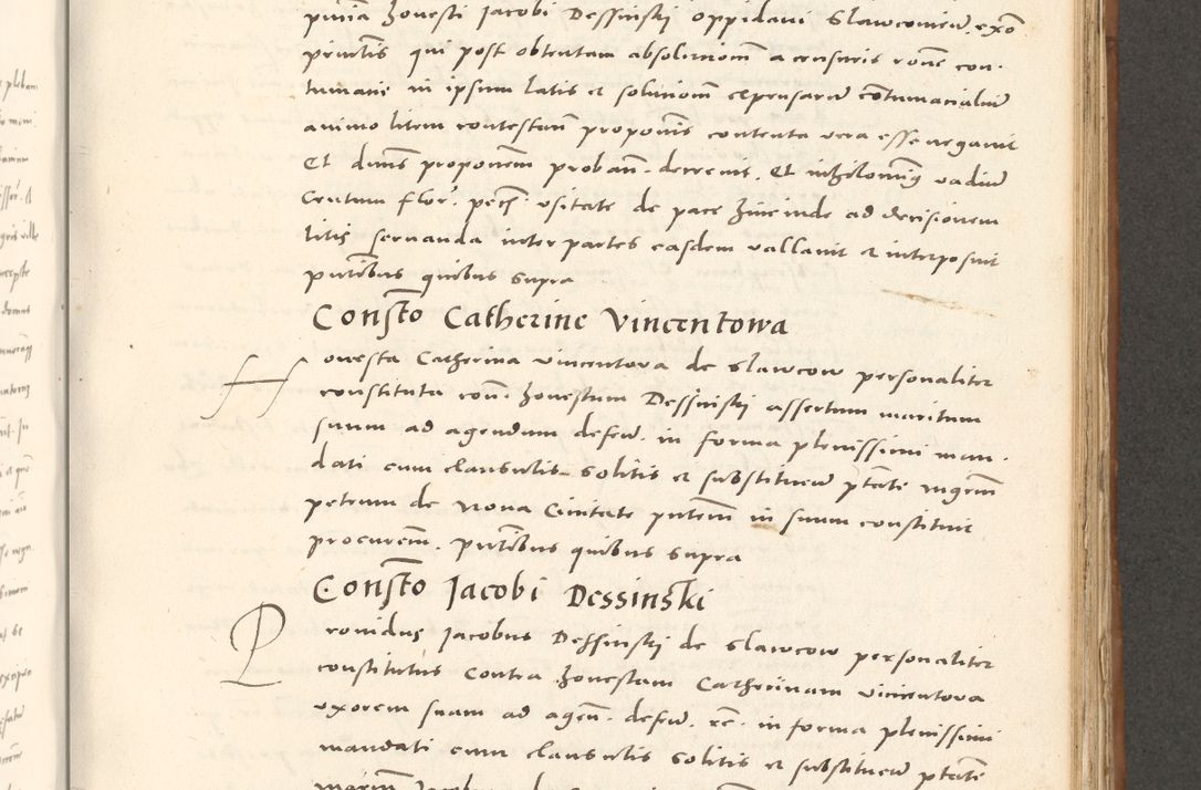 Zdjęcie nr 628 dla obiektu archiwalnego: Acta actorum, sententiarum tam diffinitivarum quam interloquutoriarum, decretorum, obligationum, quietationum et constitutionum procuratorum coram reverendo domino Andrea Przeczlauski scholastico vicarioque in spiritualibus generali Cracoviensi, ad annum Domini millesimum quingentesimum sexagesimum primum, cuius inditio quarta, pontidicatus Pii quarti, annus secundus, poeliciter sequuntur