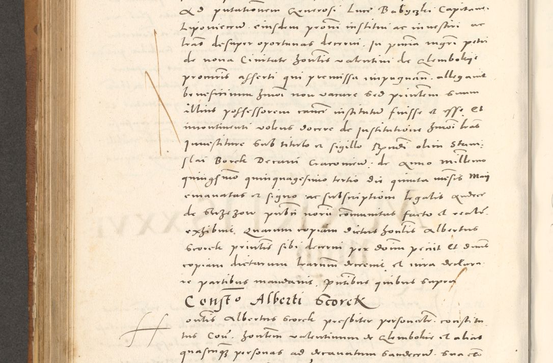 Zdjęcie nr 611 dla obiektu archiwalnego: Acta actorum, sententiarum tam diffinitivarum quam interloquutoriarum, decretorum, obligationum, quietationum et constitutionum procuratorum coram reverendo domino Andrea Przeczlauski scholastico vicarioque in spiritualibus generali Cracoviensi, ad annum Domini millesimum quingentesimum sexagesimum primum, cuius inditio quarta, pontidicatus Pii quarti, annus secundus, poeliciter sequuntur