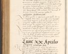 Zdjęcie nr 563 dla obiektu archiwalnego: Acta actorum, sententiarum tam diffinitivarum quam interloquutoriarum, decretorum, obligationum, quietationum et constitutionum procuratorum coram reverendo domino Andrea Przeczlauski scholastico vicarioque in spiritualibus generali Cracoviensi, ad annum Domini millesimum quingentesimum sexagesimum primum, cuius inditio quarta, pontidicatus Pii quarti, annus secundus, poeliciter sequuntur