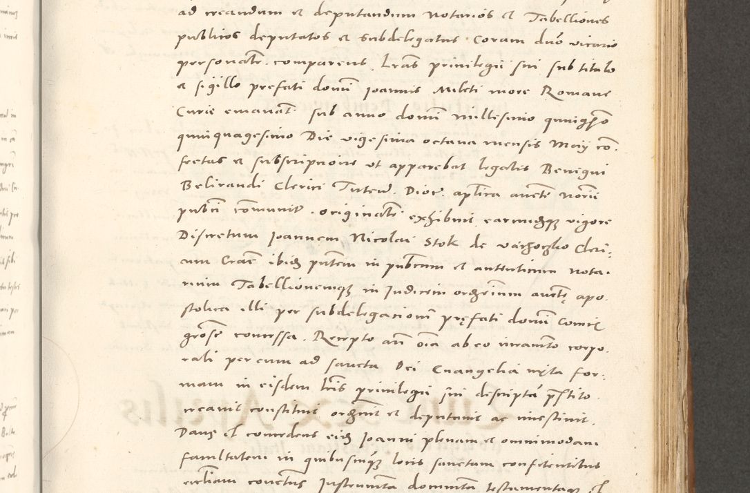 Zdjęcie nr 562 dla obiektu archiwalnego: Acta actorum, sententiarum tam diffinitivarum quam interloquutoriarum, decretorum, obligationum, quietationum et constitutionum procuratorum coram reverendo domino Andrea Przeczlauski scholastico vicarioque in spiritualibus generali Cracoviensi, ad annum Domini millesimum quingentesimum sexagesimum primum, cuius inditio quarta, pontidicatus Pii quarti, annus secundus, poeliciter sequuntur