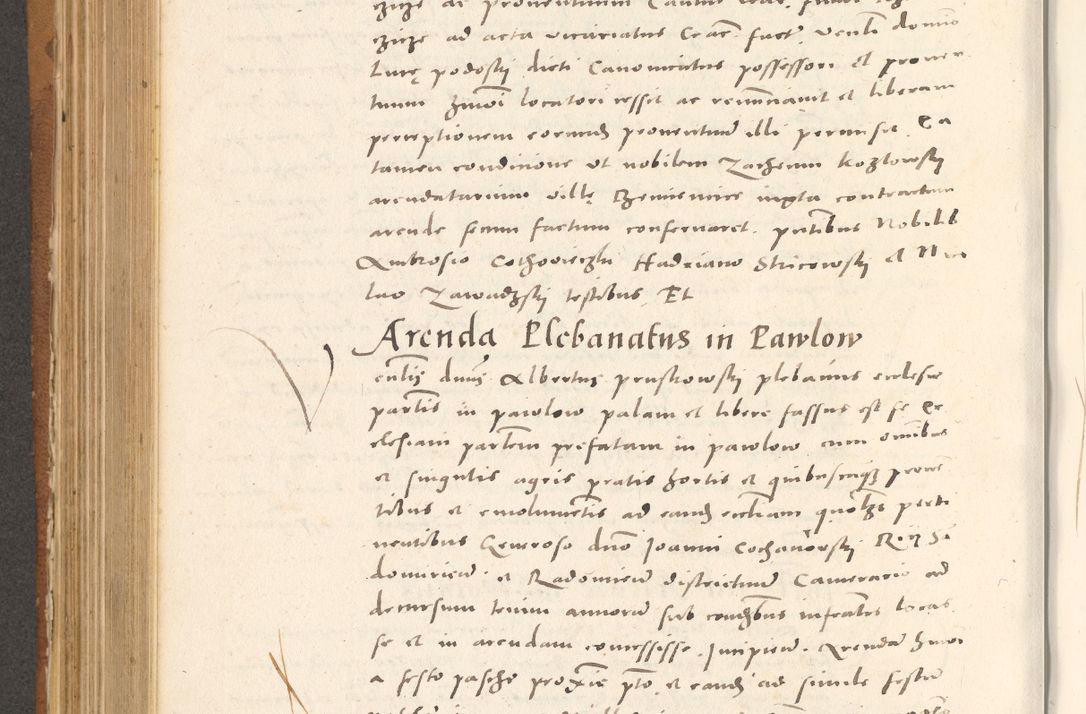 Zdjęcie nr 549 dla obiektu archiwalnego: Acta actorum, sententiarum tam diffinitivarum quam interloquutoriarum, decretorum, obligationum, quietationum et constitutionum procuratorum coram reverendo domino Andrea Przeczlauski scholastico vicarioque in spiritualibus generali Cracoviensi, ad annum Domini millesimum quingentesimum sexagesimum primum, cuius inditio quarta, pontidicatus Pii quarti, annus secundus, poeliciter sequuntur