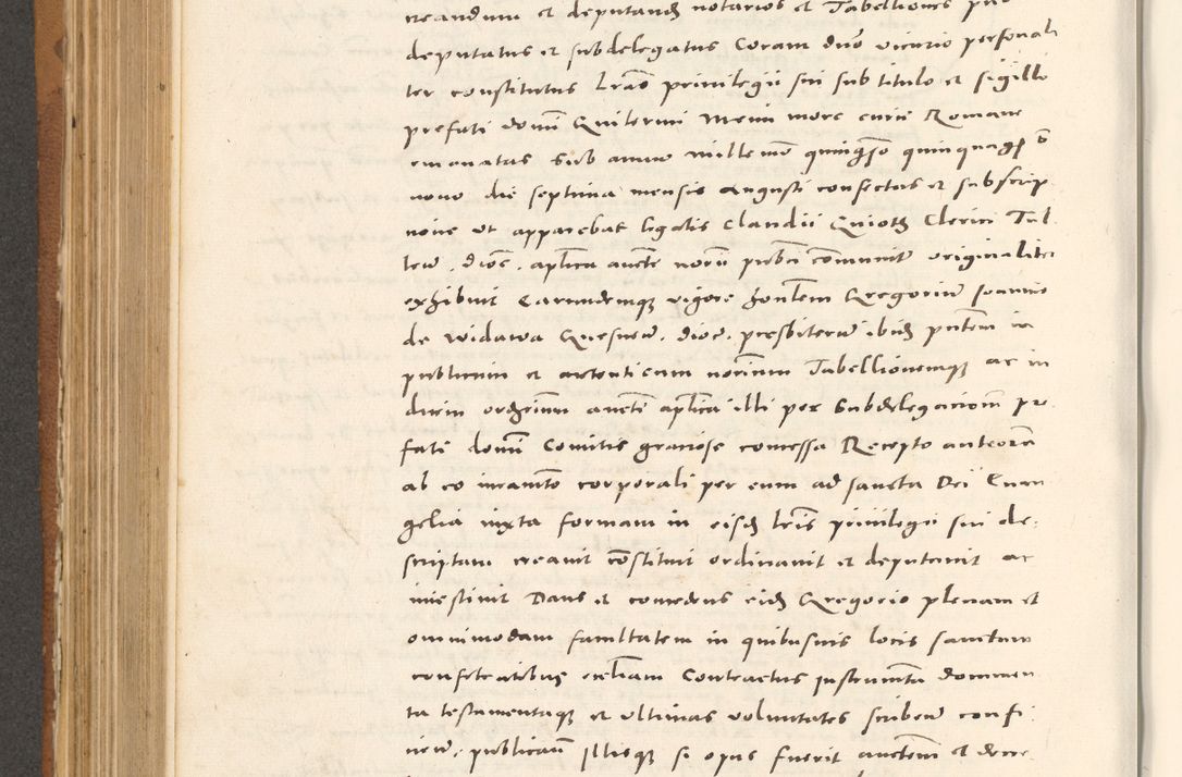 Zdjęcie nr 545 dla obiektu archiwalnego: Acta actorum, sententiarum tam diffinitivarum quam interloquutoriarum, decretorum, obligationum, quietationum et constitutionum procuratorum coram reverendo domino Andrea Przeczlauski scholastico vicarioque in spiritualibus generali Cracoviensi, ad annum Domini millesimum quingentesimum sexagesimum primum, cuius inditio quarta, pontidicatus Pii quarti, annus secundus, poeliciter sequuntur
