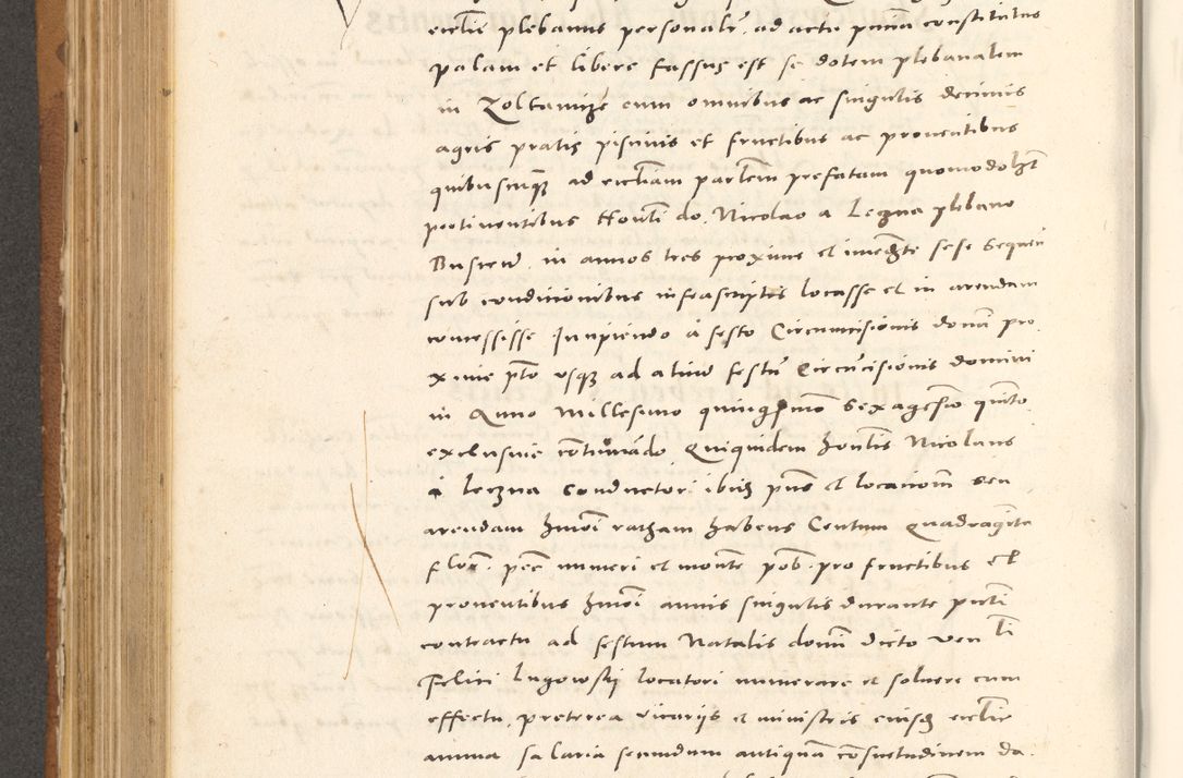 Zdjęcie nr 531 dla obiektu archiwalnego: Acta actorum, sententiarum tam diffinitivarum quam interloquutoriarum, decretorum, obligationum, quietationum et constitutionum procuratorum coram reverendo domino Andrea Przeczlauski scholastico vicarioque in spiritualibus generali Cracoviensi, ad annum Domini millesimum quingentesimum sexagesimum primum, cuius inditio quarta, pontidicatus Pii quarti, annus secundus, poeliciter sequuntur