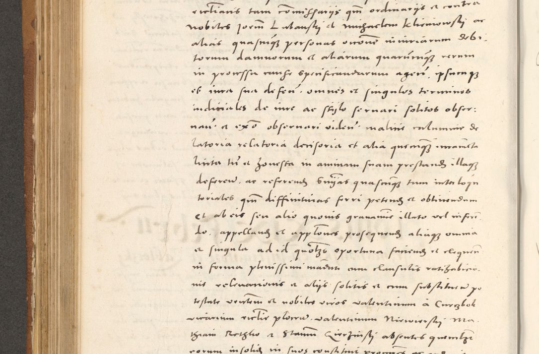 Zdjęcie nr 507 dla obiektu archiwalnego: Acta actorum, sententiarum tam diffinitivarum quam interloquutoriarum, decretorum, obligationum, quietationum et constitutionum procuratorum coram reverendo domino Andrea Przeczlauski scholastico vicarioque in spiritualibus generali Cracoviensi, ad annum Domini millesimum quingentesimum sexagesimum primum, cuius inditio quarta, pontidicatus Pii quarti, annus secundus, poeliciter sequuntur