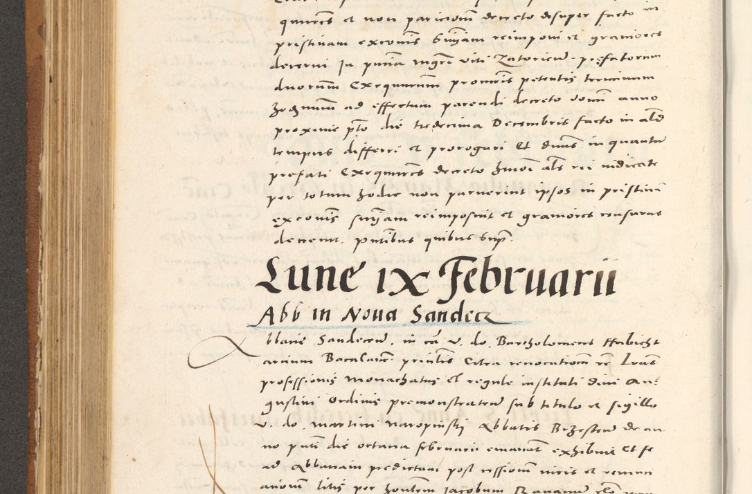Zdjęcie nr 499 dla obiektu archiwalnego: Acta actorum, sententiarum tam diffinitivarum quam interloquutoriarum, decretorum, obligationum, quietationum et constitutionum procuratorum coram reverendo domino Andrea Przeczlauski scholastico vicarioque in spiritualibus generali Cracoviensi, ad annum Domini millesimum quingentesimum sexagesimum primum, cuius inditio quarta, pontidicatus Pii quarti, annus secundus, poeliciter sequuntur