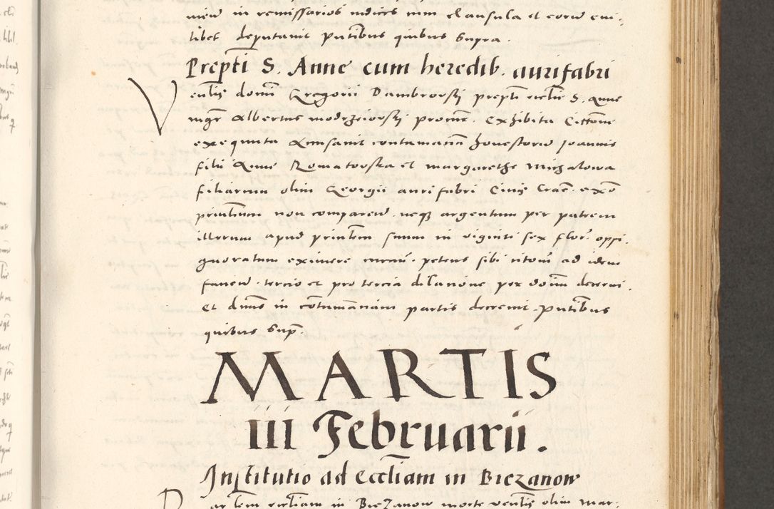 Zdjęcie nr 494 dla obiektu archiwalnego: Acta actorum, sententiarum tam diffinitivarum quam interloquutoriarum, decretorum, obligationum, quietationum et constitutionum procuratorum coram reverendo domino Andrea Przeczlauski scholastico vicarioque in spiritualibus generali Cracoviensi, ad annum Domini millesimum quingentesimum sexagesimum primum, cuius inditio quarta, pontidicatus Pii quarti, annus secundus, poeliciter sequuntur