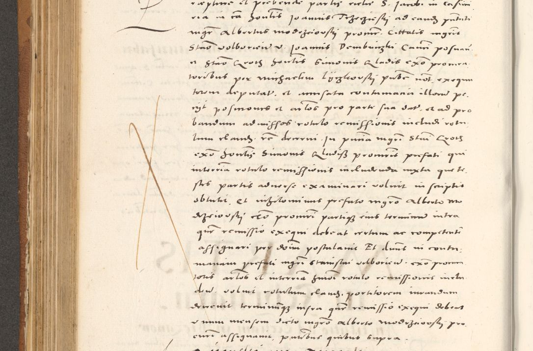 Zdjęcie nr 495 dla obiektu archiwalnego: Acta actorum, sententiarum tam diffinitivarum quam interloquutoriarum, decretorum, obligationum, quietationum et constitutionum procuratorum coram reverendo domino Andrea Przeczlauski scholastico vicarioque in spiritualibus generali Cracoviensi, ad annum Domini millesimum quingentesimum sexagesimum primum, cuius inditio quarta, pontidicatus Pii quarti, annus secundus, poeliciter sequuntur