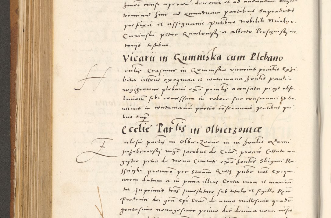 Zdjęcie nr 483 dla obiektu archiwalnego: Acta actorum, sententiarum tam diffinitivarum quam interloquutoriarum, decretorum, obligationum, quietationum et constitutionum procuratorum coram reverendo domino Andrea Przeczlauski scholastico vicarioque in spiritualibus generali Cracoviensi, ad annum Domini millesimum quingentesimum sexagesimum primum, cuius inditio quarta, pontidicatus Pii quarti, annus secundus, poeliciter sequuntur