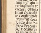 Zdjęcie nr 479 dla obiektu archiwalnego: Acta actorum, sententiarum tam diffinitivarum quam interloquutoriarum, decretorum, obligationum, quietationum et constitutionum procuratorum coram reverendo domino Andrea Przeczlauski scholastico vicarioque in spiritualibus generali Cracoviensi, ad annum Domini millesimum quingentesimum sexagesimum primum, cuius inditio quarta, pontidicatus Pii quarti, annus secundus, poeliciter sequuntur