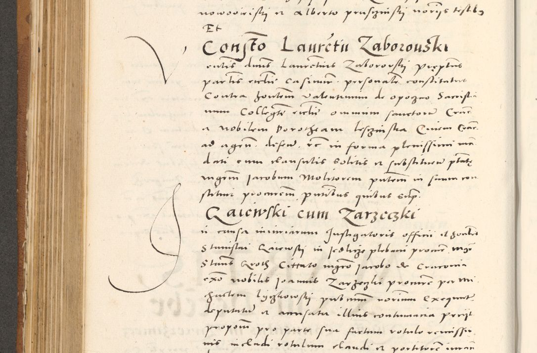 Zdjęcie nr 475 dla obiektu archiwalnego: Acta actorum, sententiarum tam diffinitivarum quam interloquutoriarum, decretorum, obligationum, quietationum et constitutionum procuratorum coram reverendo domino Andrea Przeczlauski scholastico vicarioque in spiritualibus generali Cracoviensi, ad annum Domini millesimum quingentesimum sexagesimum primum, cuius inditio quarta, pontidicatus Pii quarti, annus secundus, poeliciter sequuntur