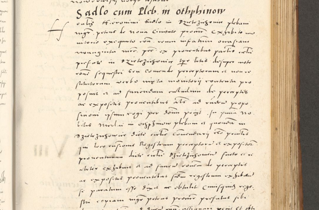 Zdjęcie nr 470 dla obiektu archiwalnego: Acta actorum, sententiarum tam diffinitivarum quam interloquutoriarum, decretorum, obligationum, quietationum et constitutionum procuratorum coram reverendo domino Andrea Przeczlauski scholastico vicarioque in spiritualibus generali Cracoviensi, ad annum Domini millesimum quingentesimum sexagesimum primum, cuius inditio quarta, pontidicatus Pii quarti, annus secundus, poeliciter sequuntur