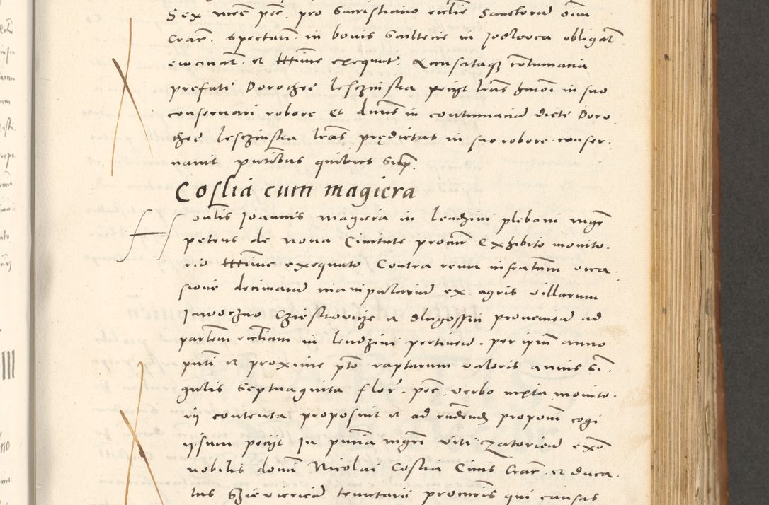 Zdjęcie nr 472 dla obiektu archiwalnego: Acta actorum, sententiarum tam diffinitivarum quam interloquutoriarum, decretorum, obligationum, quietationum et constitutionum procuratorum coram reverendo domino Andrea Przeczlauski scholastico vicarioque in spiritualibus generali Cracoviensi, ad annum Domini millesimum quingentesimum sexagesimum primum, cuius inditio quarta, pontidicatus Pii quarti, annus secundus, poeliciter sequuntur
