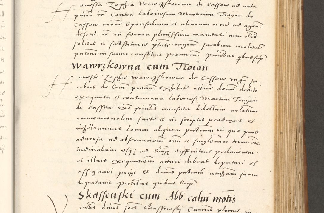 Zdjęcie nr 462 dla obiektu archiwalnego: Acta actorum, sententiarum tam diffinitivarum quam interloquutoriarum, decretorum, obligationum, quietationum et constitutionum procuratorum coram reverendo domino Andrea Przeczlauski scholastico vicarioque in spiritualibus generali Cracoviensi, ad annum Domini millesimum quingentesimum sexagesimum primum, cuius inditio quarta, pontidicatus Pii quarti, annus secundus, poeliciter sequuntur