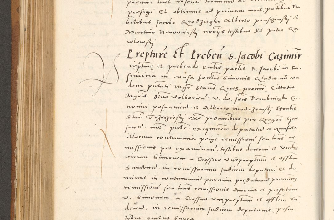Zdjęcie nr 455 dla obiektu archiwalnego: Acta actorum, sententiarum tam diffinitivarum quam interloquutoriarum, decretorum, obligationum, quietationum et constitutionum procuratorum coram reverendo domino Andrea Przeczlauski scholastico vicarioque in spiritualibus generali Cracoviensi, ad annum Domini millesimum quingentesimum sexagesimum primum, cuius inditio quarta, pontidicatus Pii quarti, annus secundus, poeliciter sequuntur