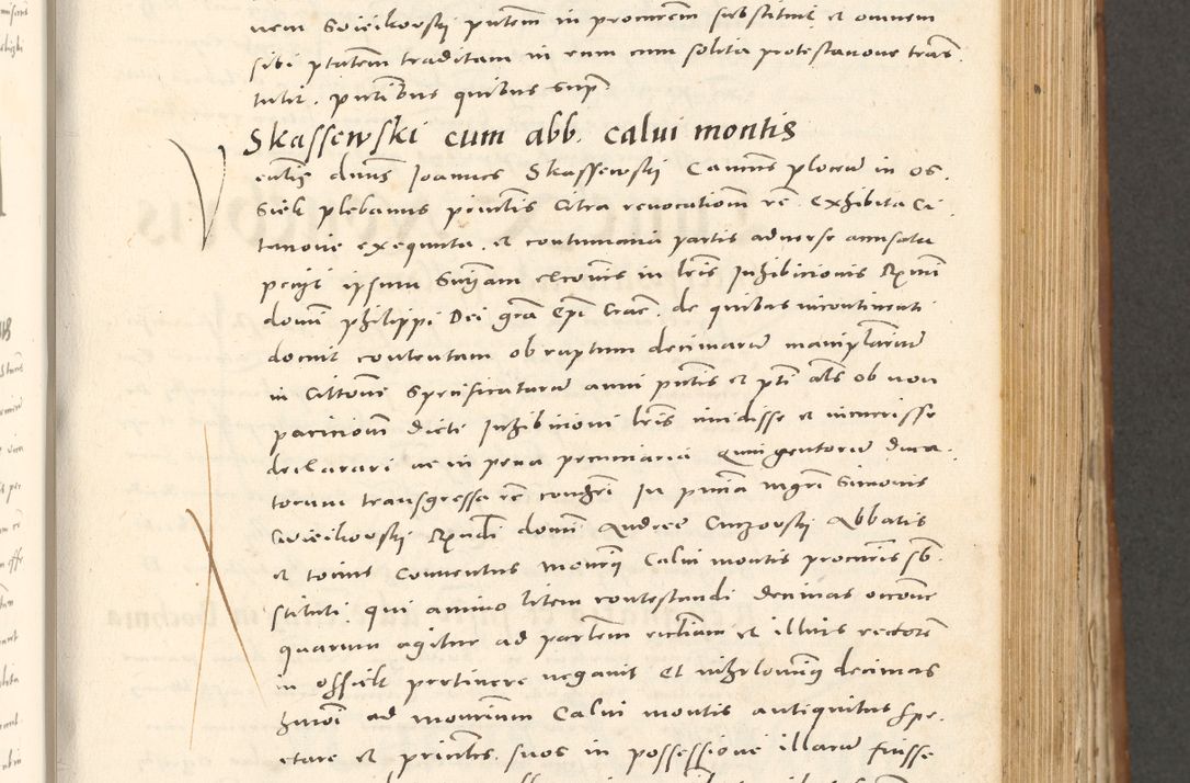 Zdjęcie nr 434 dla obiektu archiwalnego: Acta actorum, sententiarum tam diffinitivarum quam interloquutoriarum, decretorum, obligationum, quietationum et constitutionum procuratorum coram reverendo domino Andrea Przeczlauski scholastico vicarioque in spiritualibus generali Cracoviensi, ad annum Domini millesimum quingentesimum sexagesimum primum, cuius inditio quarta, pontidicatus Pii quarti, annus secundus, poeliciter sequuntur