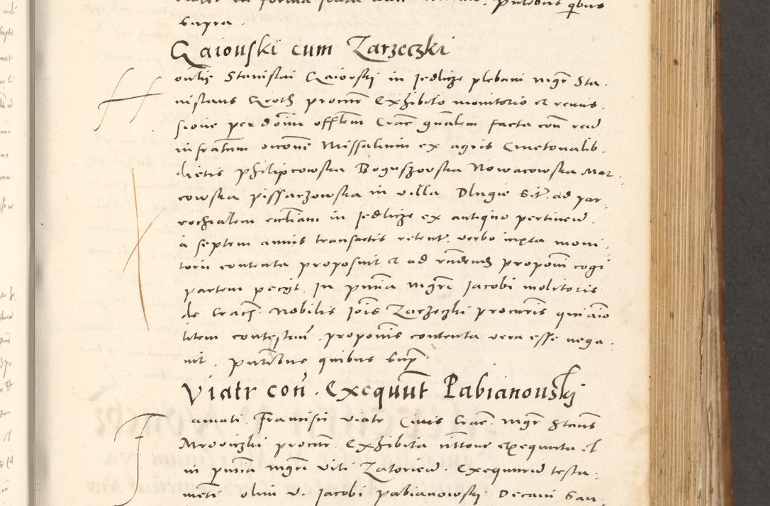 Zdjęcie nr 428 dla obiektu archiwalnego: Acta actorum, sententiarum tam diffinitivarum quam interloquutoriarum, decretorum, obligationum, quietationum et constitutionum procuratorum coram reverendo domino Andrea Przeczlauski scholastico vicarioque in spiritualibus generali Cracoviensi, ad annum Domini millesimum quingentesimum sexagesimum primum, cuius inditio quarta, pontidicatus Pii quarti, annus secundus, poeliciter sequuntur