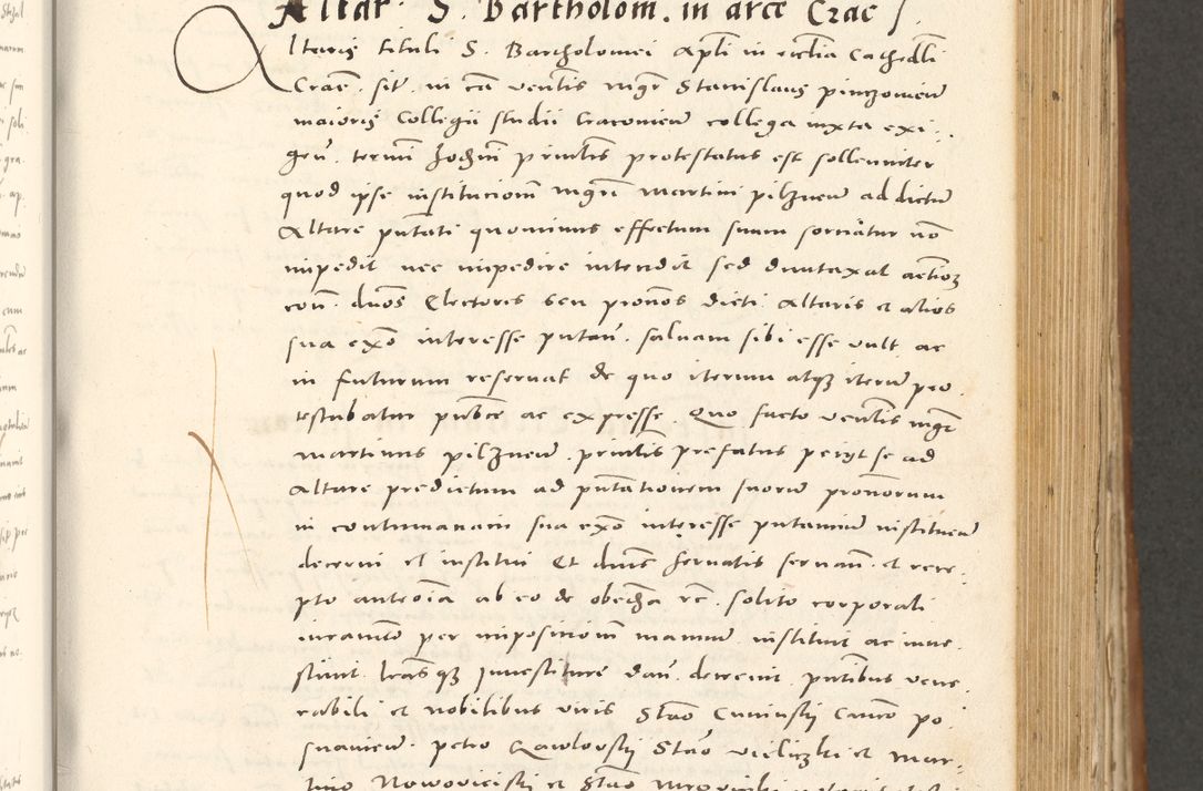 Zdjęcie nr 426 dla obiektu archiwalnego: Acta actorum, sententiarum tam diffinitivarum quam interloquutoriarum, decretorum, obligationum, quietationum et constitutionum procuratorum coram reverendo domino Andrea Przeczlauski scholastico vicarioque in spiritualibus generali Cracoviensi, ad annum Domini millesimum quingentesimum sexagesimum primum, cuius inditio quarta, pontidicatus Pii quarti, annus secundus, poeliciter sequuntur