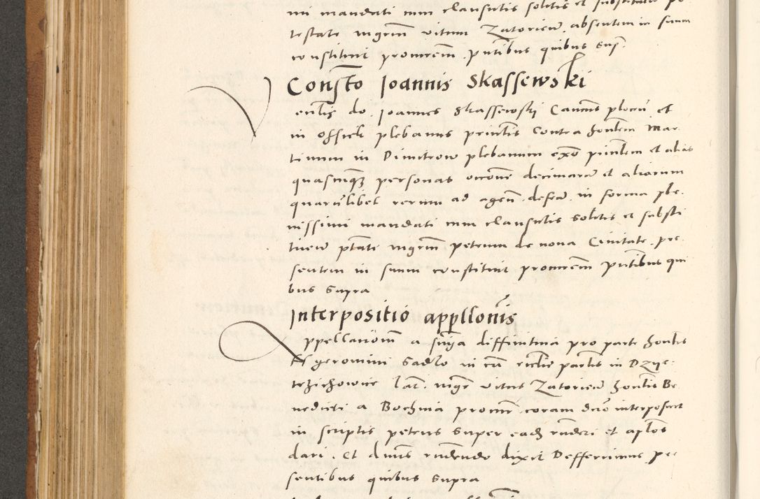 Zdjęcie nr 423 dla obiektu archiwalnego: Acta actorum, sententiarum tam diffinitivarum quam interloquutoriarum, decretorum, obligationum, quietationum et constitutionum procuratorum coram reverendo domino Andrea Przeczlauski scholastico vicarioque in spiritualibus generali Cracoviensi, ad annum Domini millesimum quingentesimum sexagesimum primum, cuius inditio quarta, pontidicatus Pii quarti, annus secundus, poeliciter sequuntur