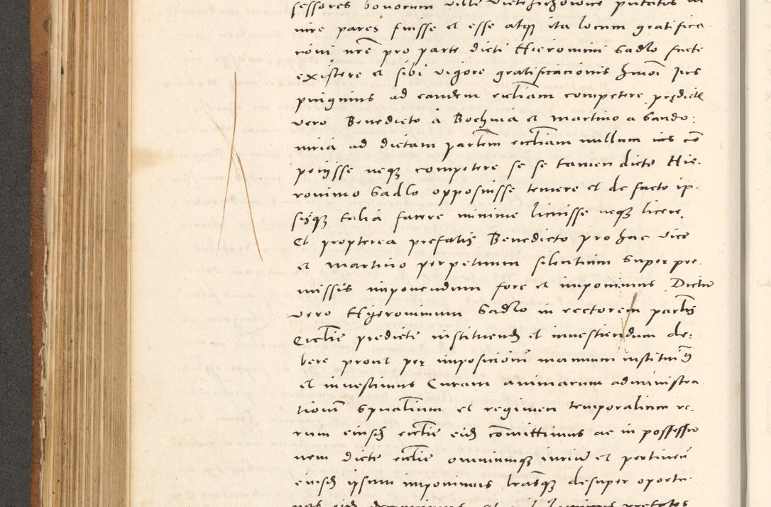 Zdjęcie nr 413 dla obiektu archiwalnego: Acta actorum, sententiarum tam diffinitivarum quam interloquutoriarum, decretorum, obligationum, quietationum et constitutionum procuratorum coram reverendo domino Andrea Przeczlauski scholastico vicarioque in spiritualibus generali Cracoviensi, ad annum Domini millesimum quingentesimum sexagesimum primum, cuius inditio quarta, pontidicatus Pii quarti, annus secundus, poeliciter sequuntur