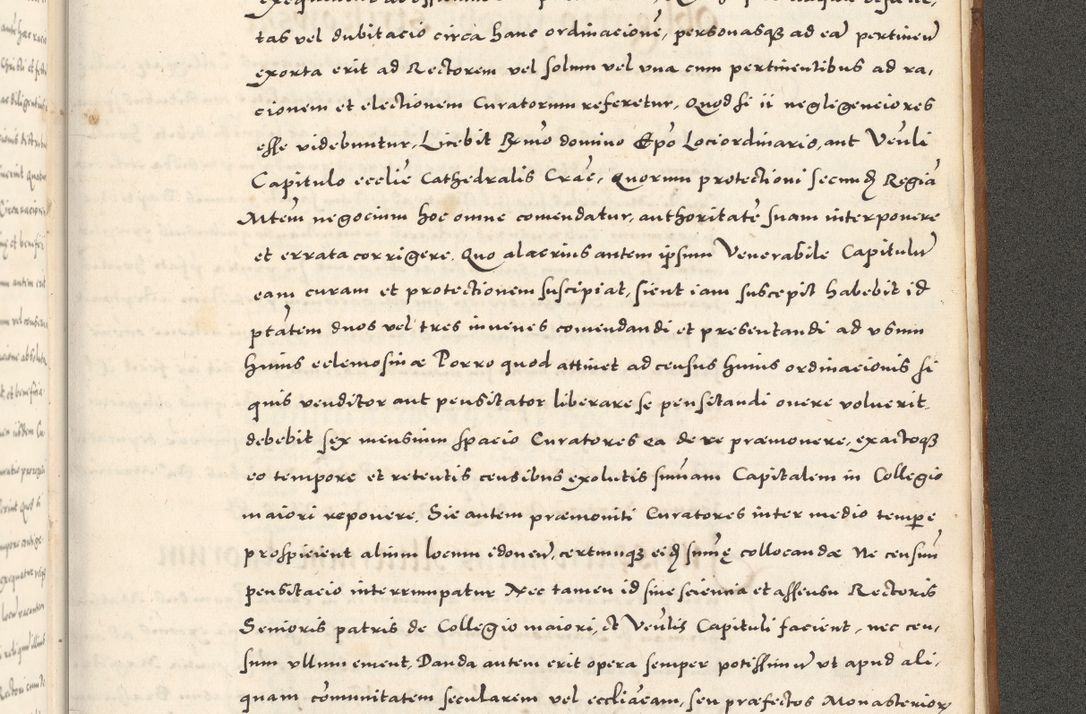 Zdjęcie nr 1206 dla obiektu archiwalnego: Acta actorum, sententiarum tam diffinitivarum quam interloquutoriarum, decretorum, obligationum, quietationum et constitutionum procuratorum coram reverendo domino Andrea Przeczlauski scholastico vicarioque in spiritualibus generali Cracoviensi, ad annum Domini millesimum quingentesimum sexagesimum primum, cuius inditio quarta, pontidicatus Pii quarti, annus secundus, poeliciter sequuntur