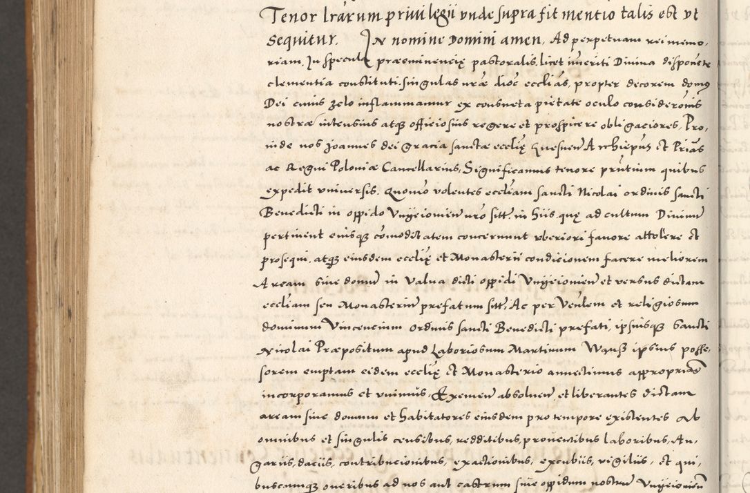 Zdjęcie nr 1209 dla obiektu archiwalnego: Acta actorum, sententiarum tam diffinitivarum quam interloquutoriarum, decretorum, obligationum, quietationum et constitutionum procuratorum coram reverendo domino Andrea Przeczlauski scholastico vicarioque in spiritualibus generali Cracoviensi, ad annum Domini millesimum quingentesimum sexagesimum primum, cuius inditio quarta, pontidicatus Pii quarti, annus secundus, poeliciter sequuntur