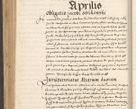 Zdjęcie nr 1207 dla obiektu archiwalnego: Acta actorum, sententiarum tam diffinitivarum quam interloquutoriarum, decretorum, obligationum, quietationum et constitutionum procuratorum coram reverendo domino Andrea Przeczlauski scholastico vicarioque in spiritualibus generali Cracoviensi, ad annum Domini millesimum quingentesimum sexagesimum primum, cuius inditio quarta, pontidicatus Pii quarti, annus secundus, poeliciter sequuntur