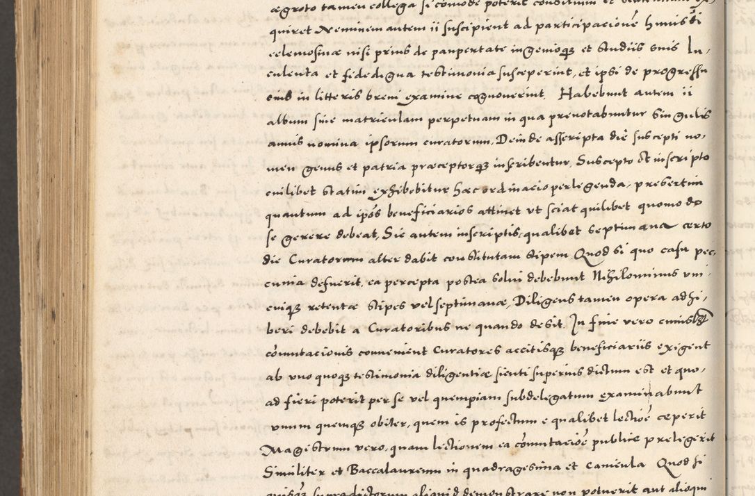 Zdjęcie nr 1203 dla obiektu archiwalnego: Acta actorum, sententiarum tam diffinitivarum quam interloquutoriarum, decretorum, obligationum, quietationum et constitutionum procuratorum coram reverendo domino Andrea Przeczlauski scholastico vicarioque in spiritualibus generali Cracoviensi, ad annum Domini millesimum quingentesimum sexagesimum primum, cuius inditio quarta, pontidicatus Pii quarti, annus secundus, poeliciter sequuntur
